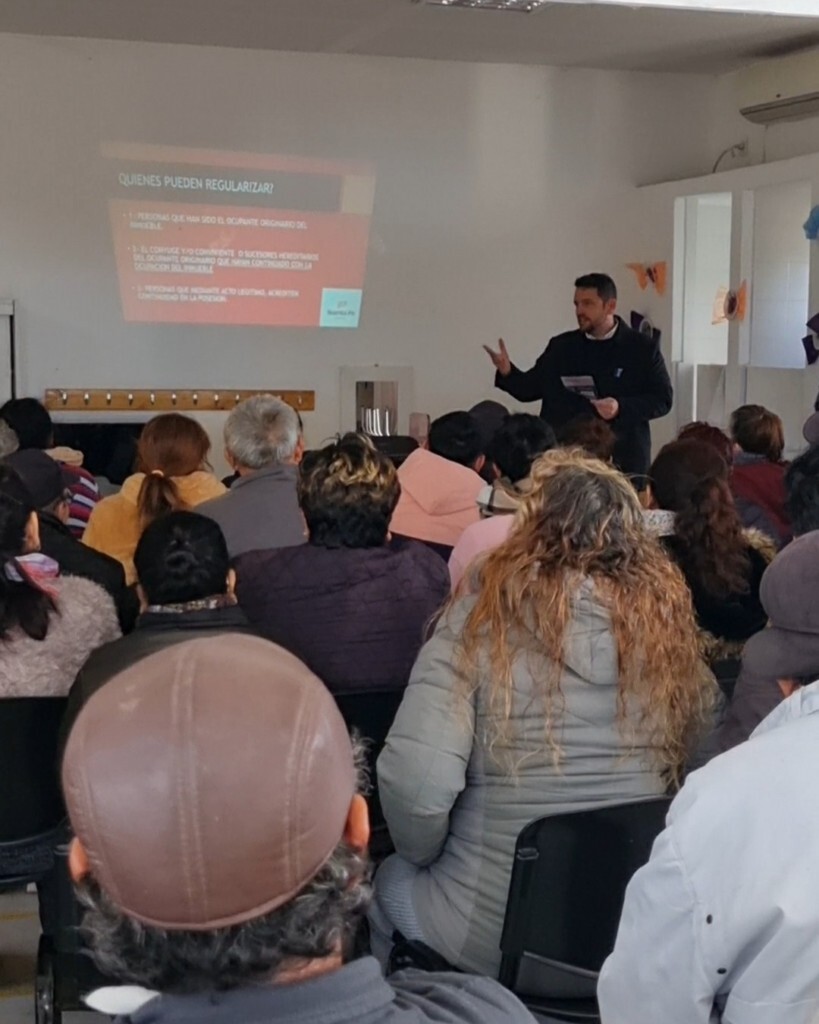 Avellaneda: presentaron el programa de Regularización Dominial en Belgrano