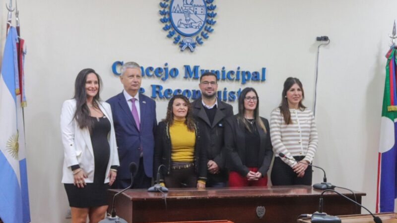 El Embajador Hindicky visitó el Concejo Deliberante de Reconquista