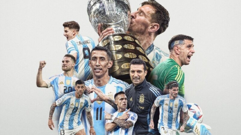 Argentina logró el bicampeonato en la Copa América. Reviví los festejos en DMH TV