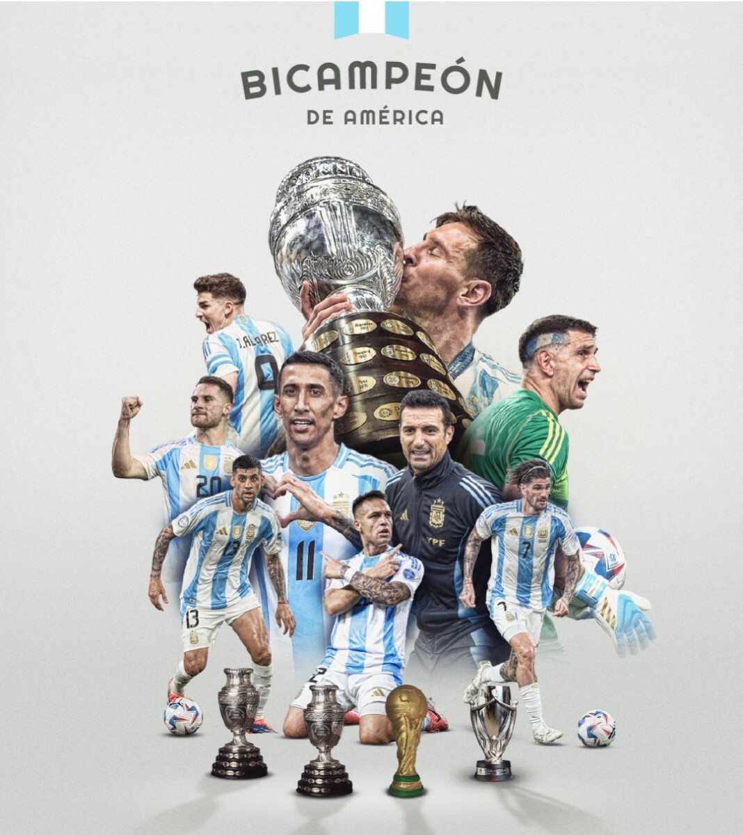 Argentina logró el bicampeonato en la Copa América. Reviví los festejos en DMH TV