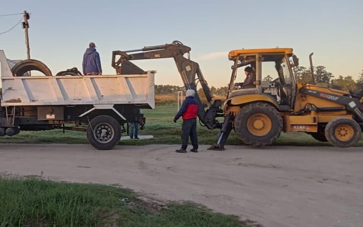 Reconquista: tareas de recolección y limpieza del lunes 01 de julio