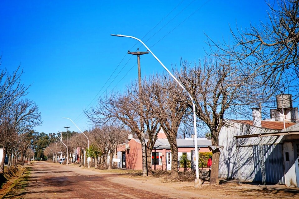 Malabrigo: iluminan con luces led el barrio 120 Viviendas