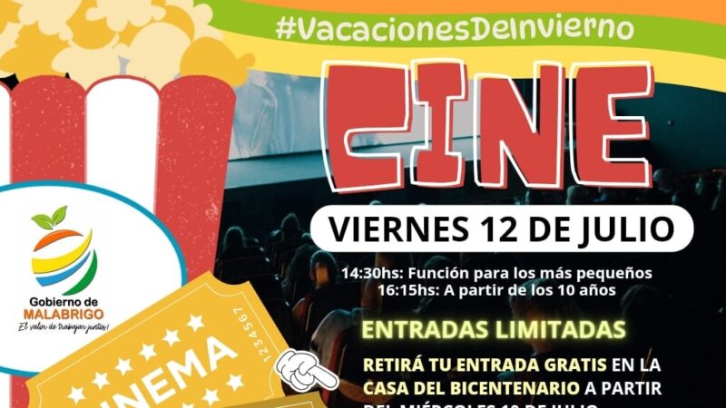 Malabrigo: Cine para la familia en vacaciones de invierno