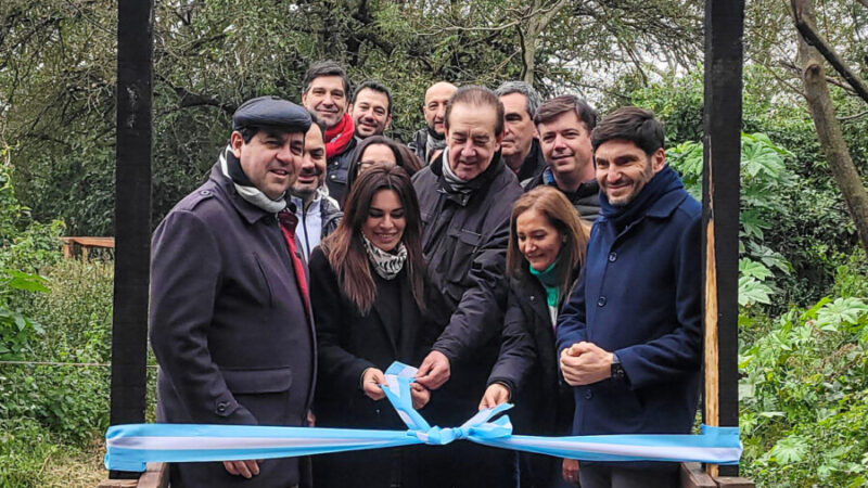 Reconquista: inauguraron el complejo “Gente del Agua” en Isla La Fuente. Mirá DMH TV