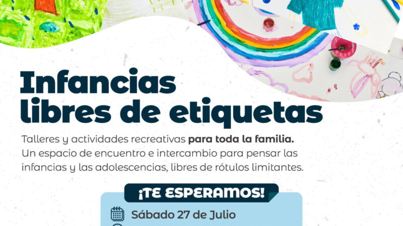 Jornada inclusiva en Villa Ocampo: Infancias libres de etiquetas