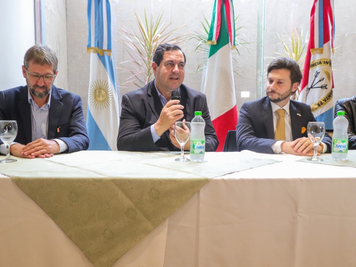 El Cónsul de Italia inició sus actividades en Reconquista