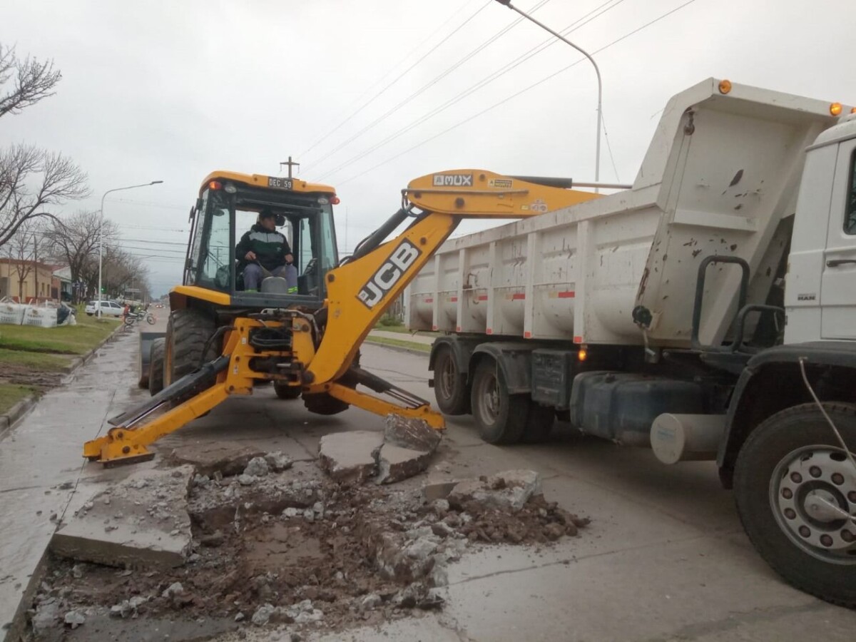 Avellaneda: cortes de tránsito por bacheo de calles
