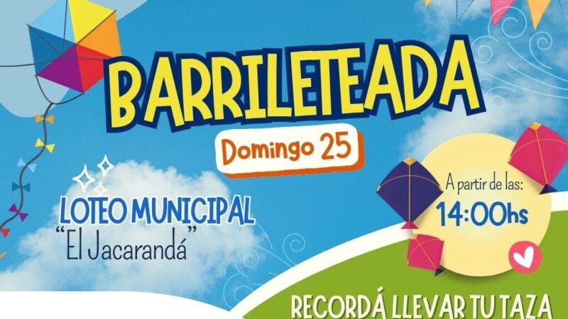 Malabrigo: realizan barrileteada en el mes de las infancias