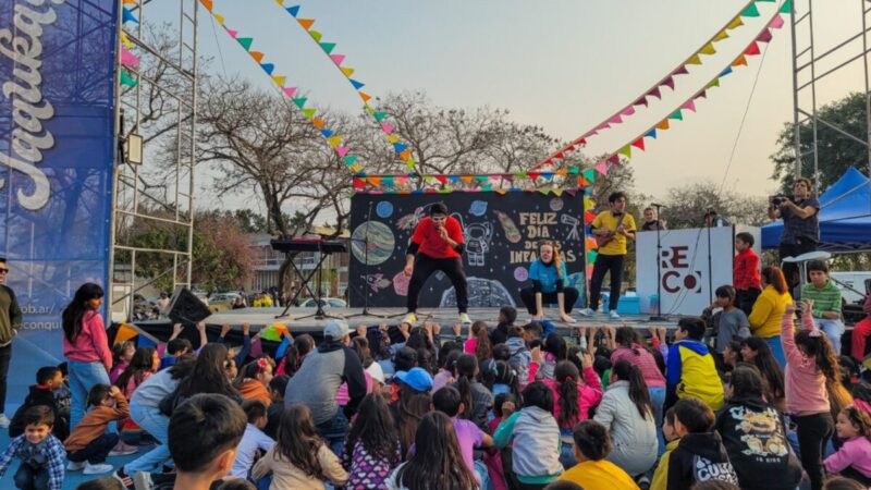 Reconquista celebró el Día de las Infancias con actividades en el Anfiteatro