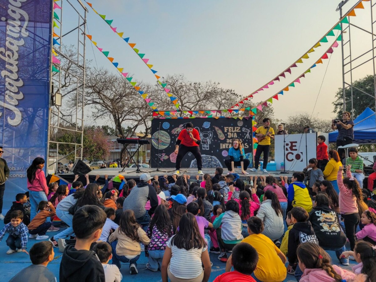 Reconquista celebró el Día de las Infancias con actividades en el Anfiteatro