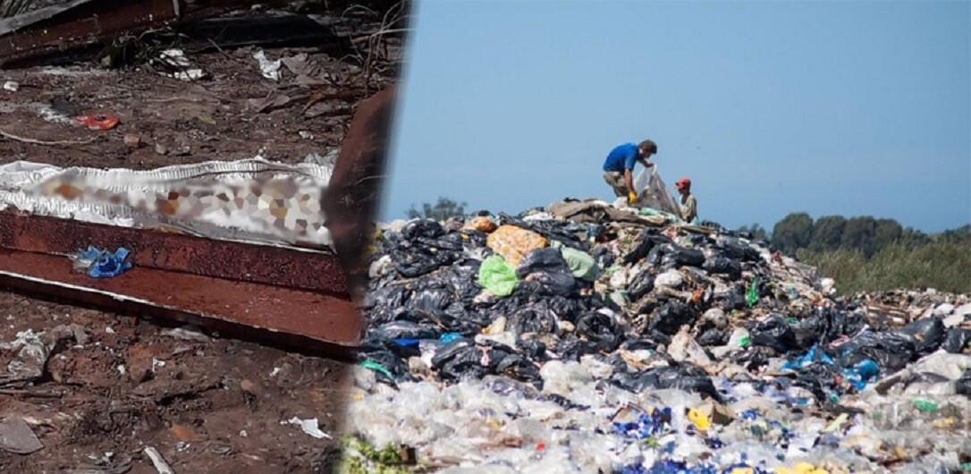Romang: denuncian aparición de ataúdes y restos óseos en basural