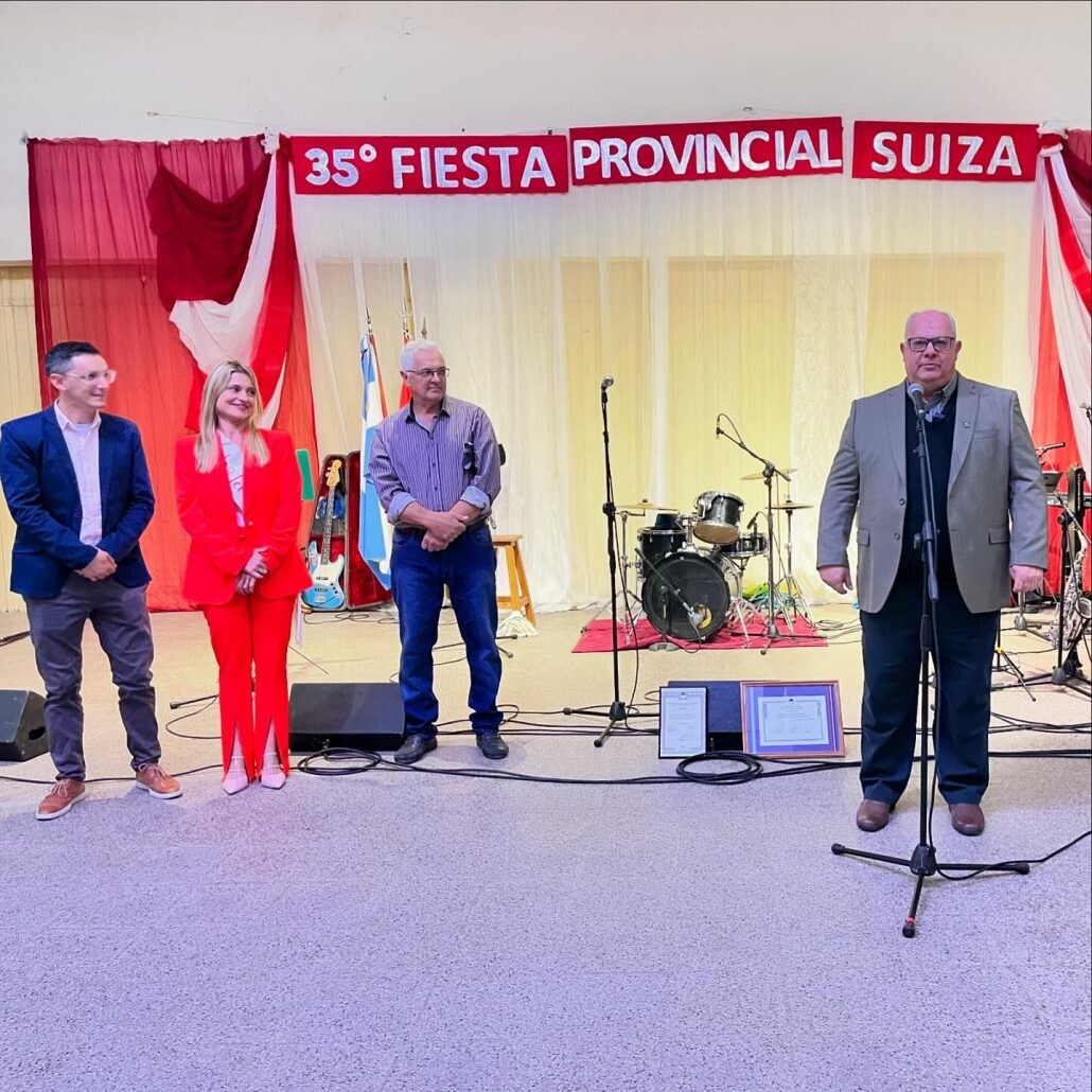 Romang Celebró la 35ª Fiesta Provincial Suiza