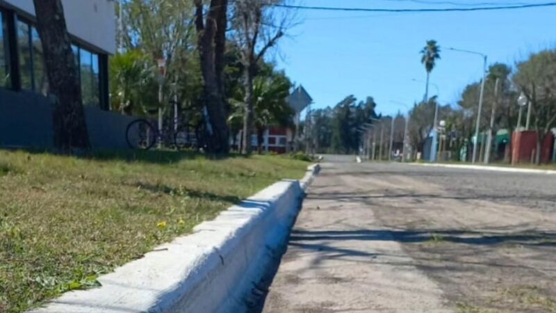 Guadalupe Norte construye 1.350 metros de cordón cuneta