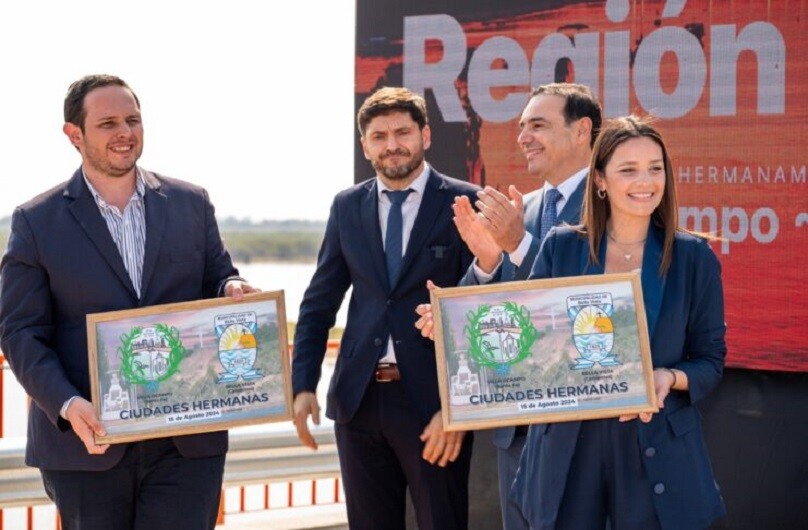 Villa Ocampo y Bella Vista ahora son ciudades hermanas