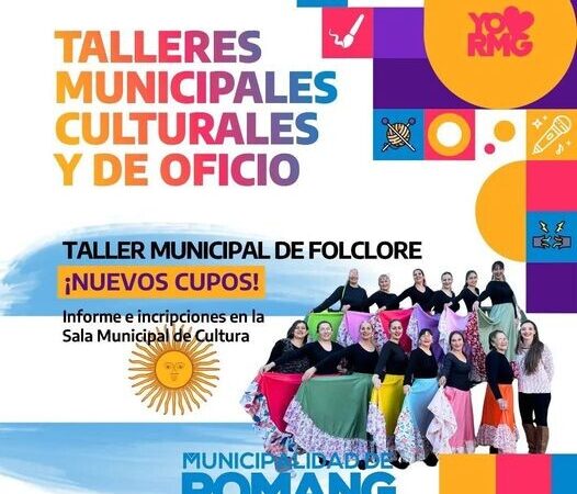 Romang abre inscripciones para el Taller Municipal de Folclore