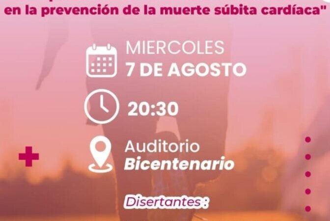 Reconquista: ciclo de charlas sobre Evaluación Médica Deportiva Pre participativa