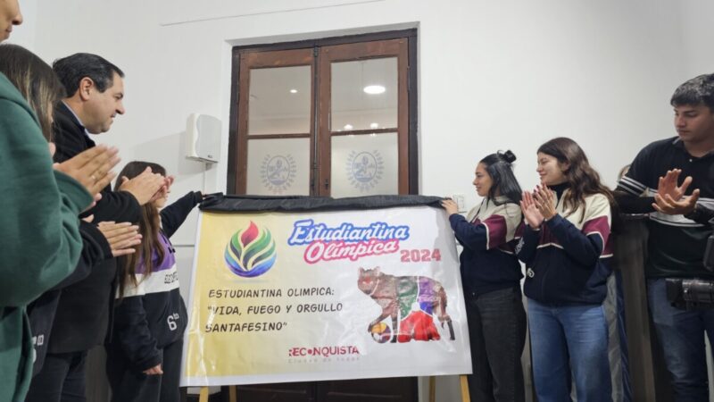 Presentaron la 31ª Estudiantina Olímpica en Reconquista