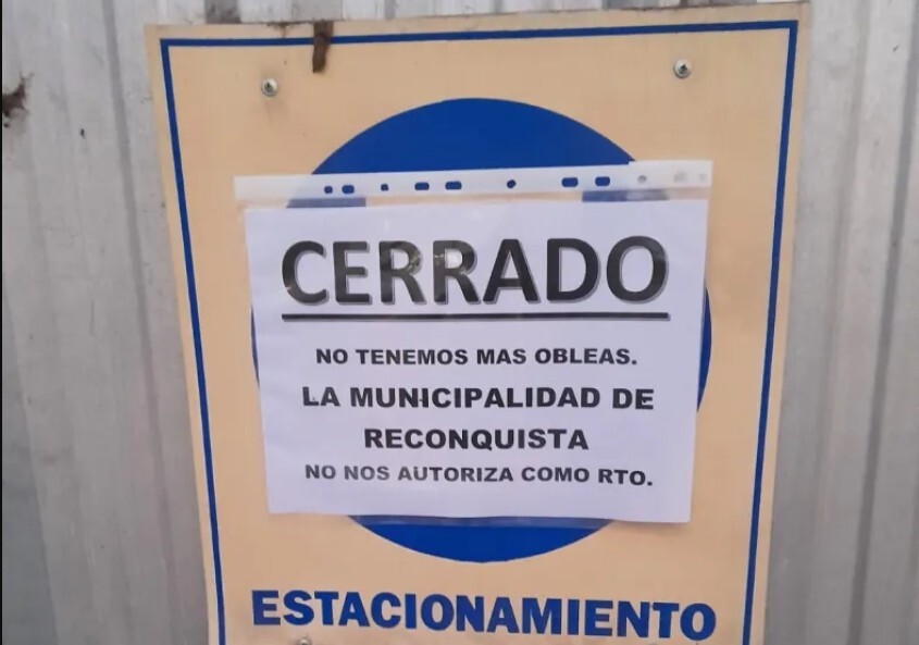 Cerró el taller de Revisión Técnica Vehicular en Reconquista ¿Qué dijo el gobierno municipal?