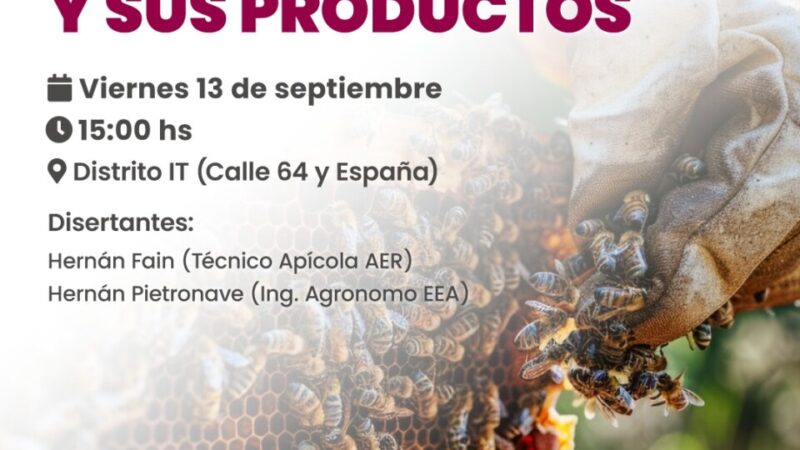 Reconquista: charla sobre la importancia de las abejas y sus productos