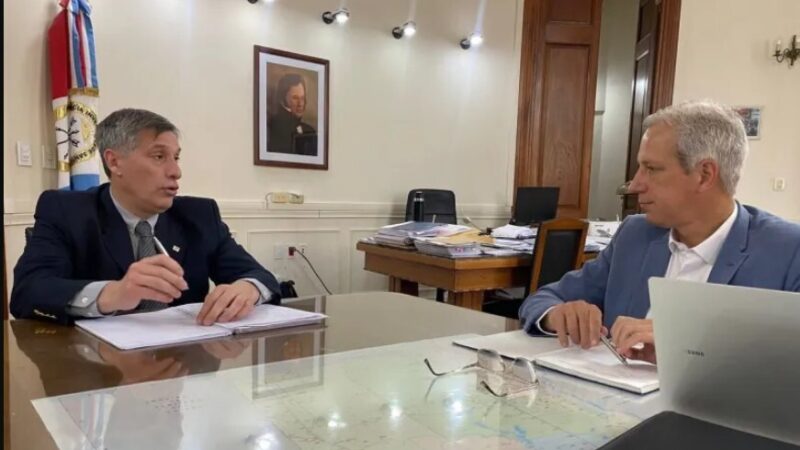 Scarpin y Olivares analizaron prioridades del Presupuesto 2025