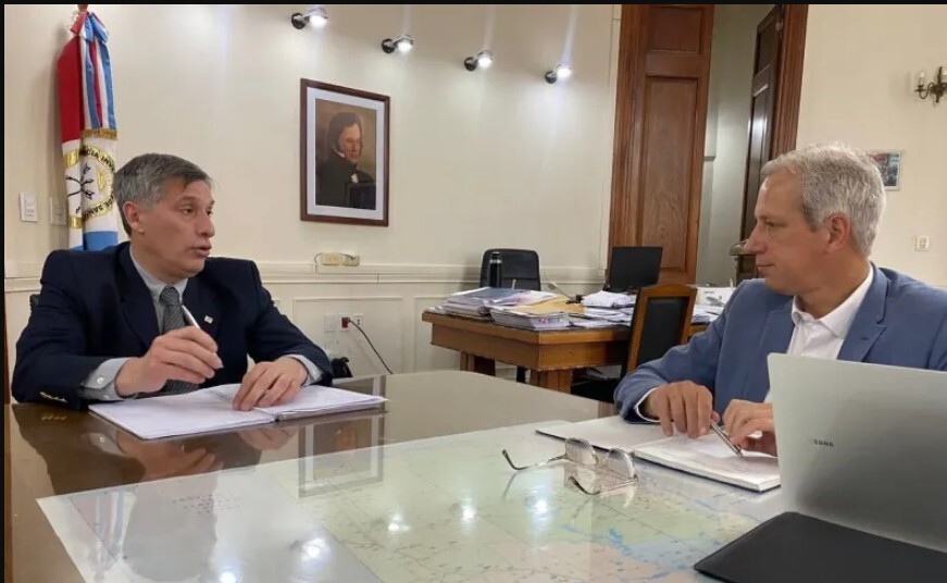 Scarpin y Olivares analizaron prioridades del Presupuesto 2025