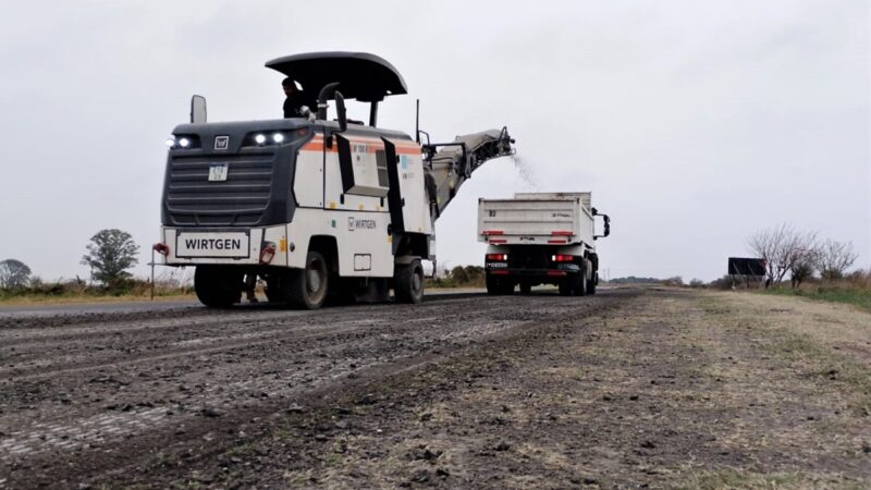 Vialidad Nacional ejecuta plan de bacheo en Ruta Nacional 11