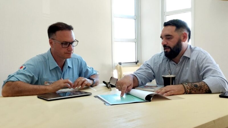 Enrico visita el departamento Vera junto al diputado Chiqui Rojas
