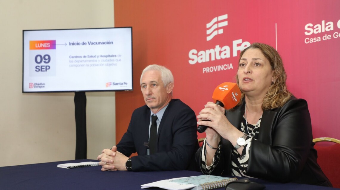 Objetivo Dengue: el lunes Provincia comienza con el operativo de vacunación