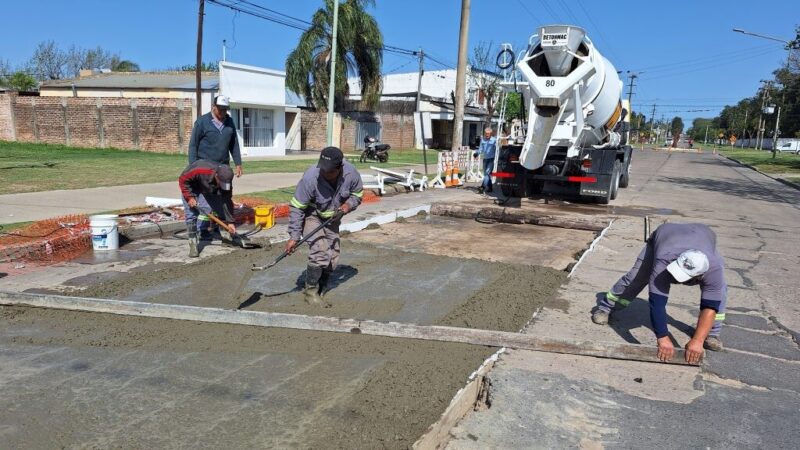 El plan integral de bacheo sigue en marcha en Avellaneda