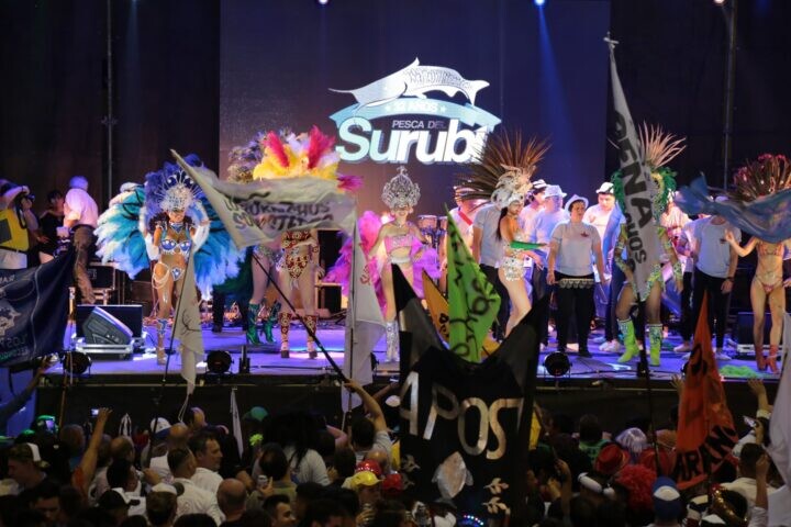 Exitosa «Noche de Peñas» en el Concurso del Surubí