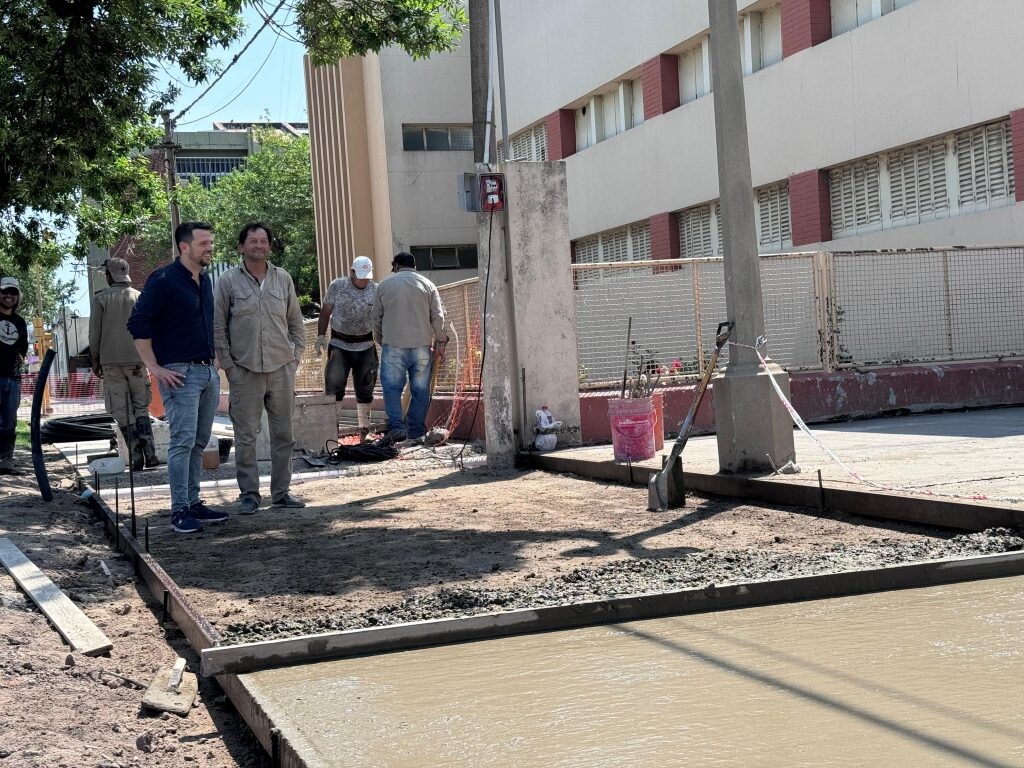 Continúan las remodelaciones en el centro comercial a cielo abierto de Avellaneda