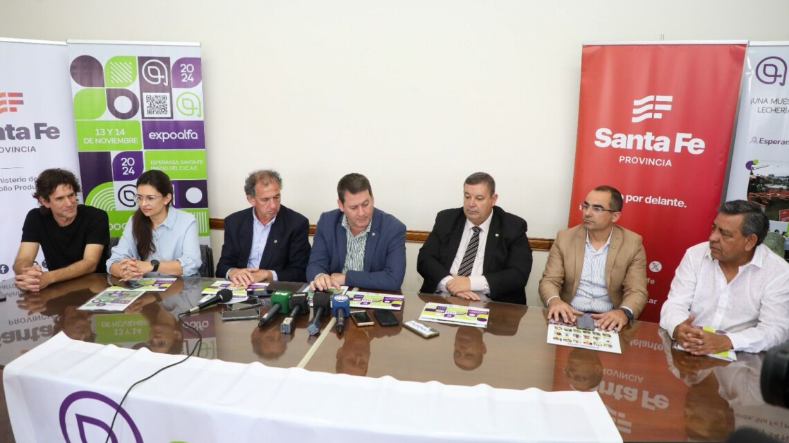 «Expo Alfa 2024: La provincia presenta la muestra nacional de alfalfa en Esperanza»