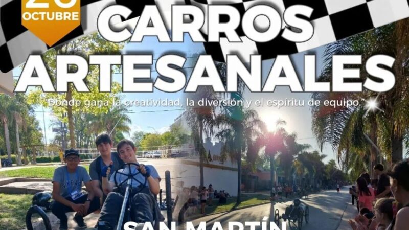 Romang se prepara para el 2° Concurso de Carros Artesanales
