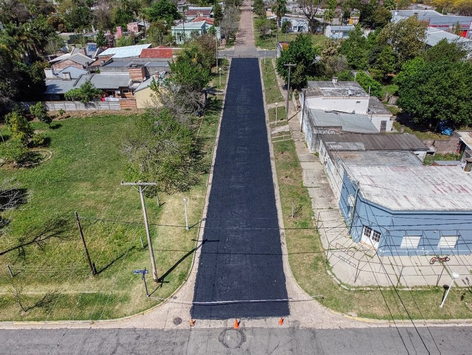 Mantenimiento de pavimento urbano en Romang