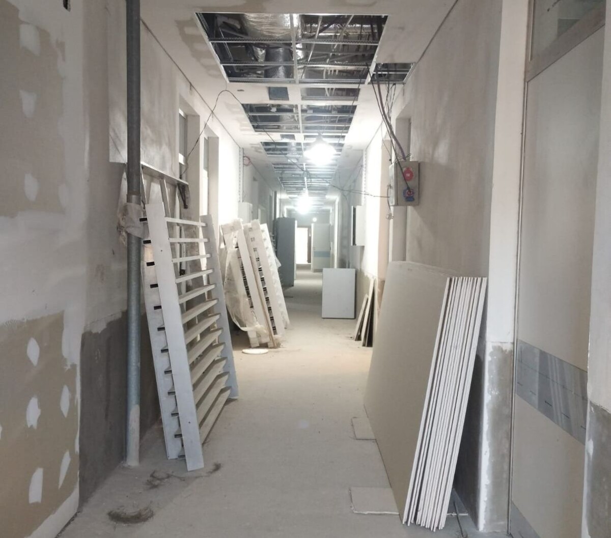 Hospital Sayago: las remodelaciones ya tienen un avance del 75 %