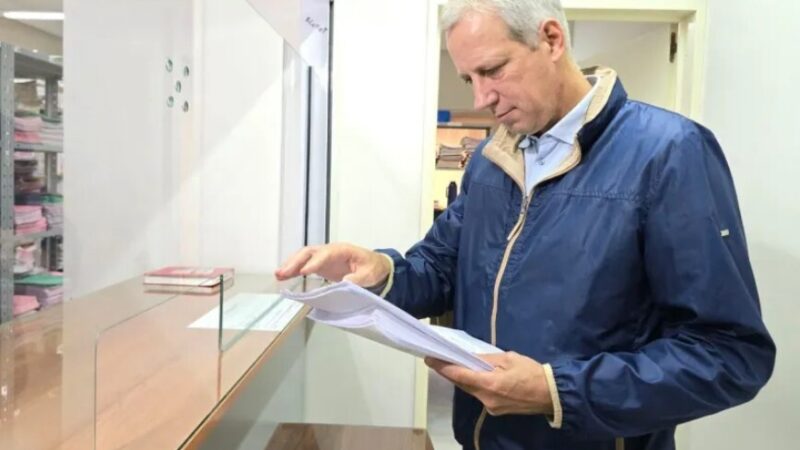 Scarpín presentó un amparo judicial por el estado de RN 11