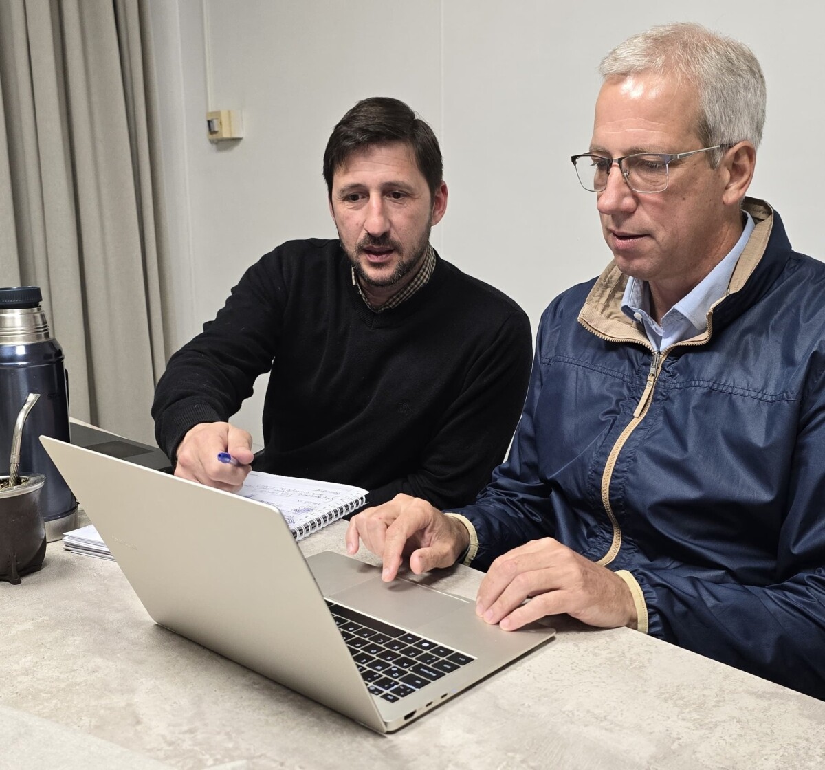 Vialidad Nacional informó al Diputado Scarpin las tareas que se desarrollan en la Ruta 11