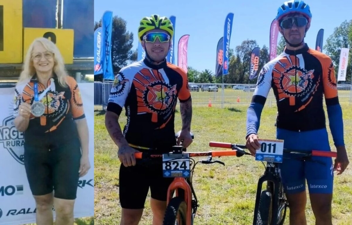 Ciclistas se destacaron en el Argentino de Rural Bike