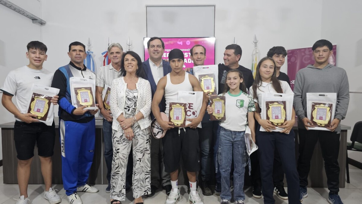 Reconocen a nueve deportistas destacados de Reconquista ¿Cuál es el motivo?