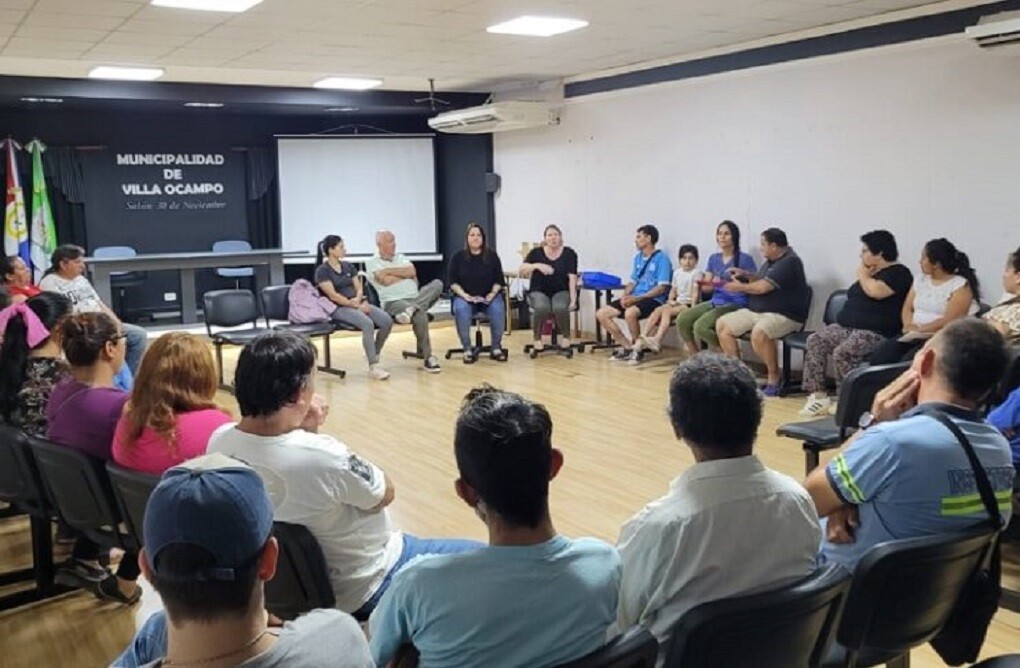 Villa Ocampo presentó el “Banco Solidario” para emprendedores