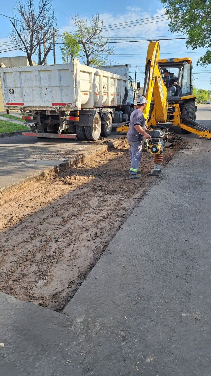 Bacheo en Avellaneda: tránsito cortado en Calle 4