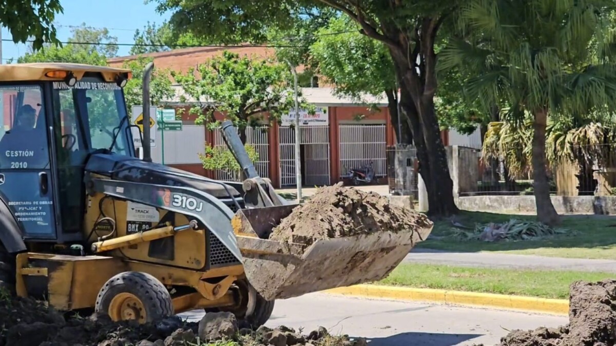 Comenzó la construcción de las dársenas sobre Lovato en el Paseo del Bicentenario