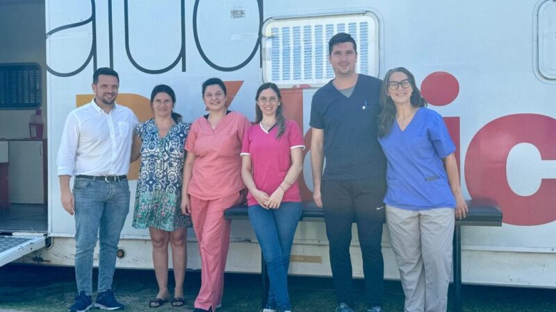 Atención primaria de la salud: llegó el camión sanitario a Avellaneda