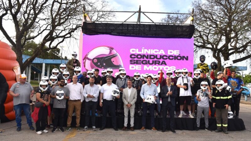 Seguridad Vial: Provincia promueve el uso del casco