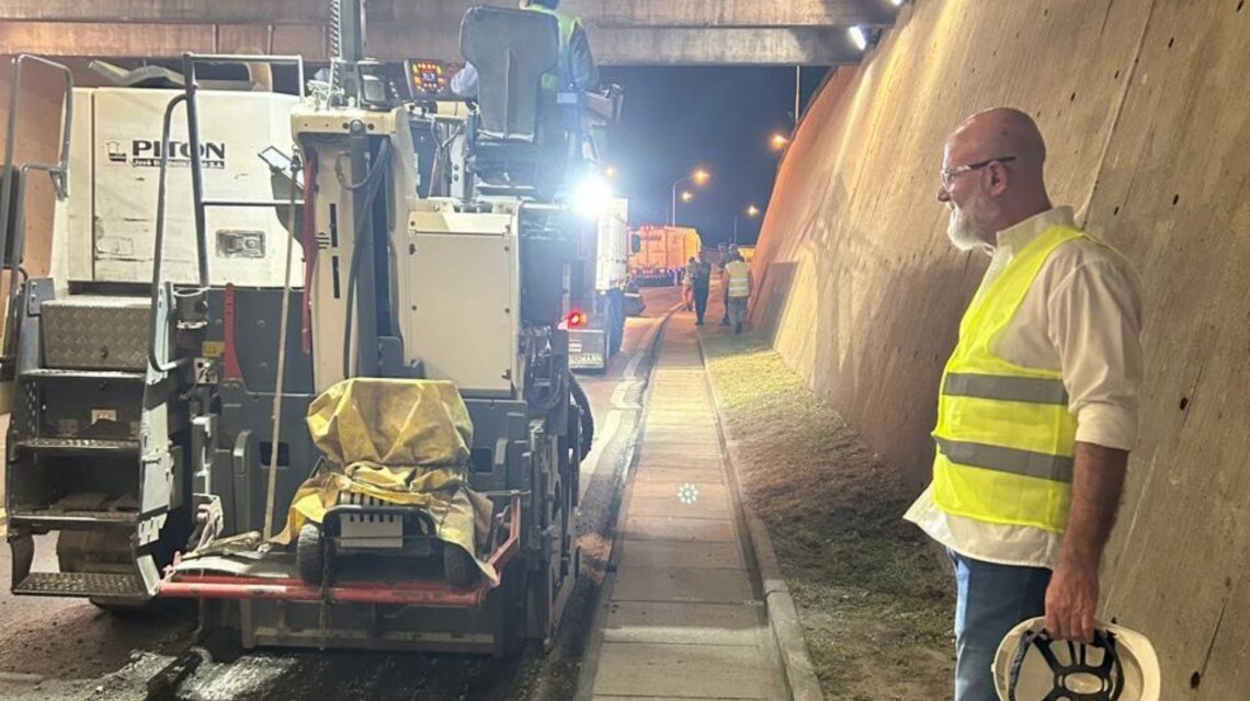 Comenzaron obras estratégicas en el Túnel Subfluvial