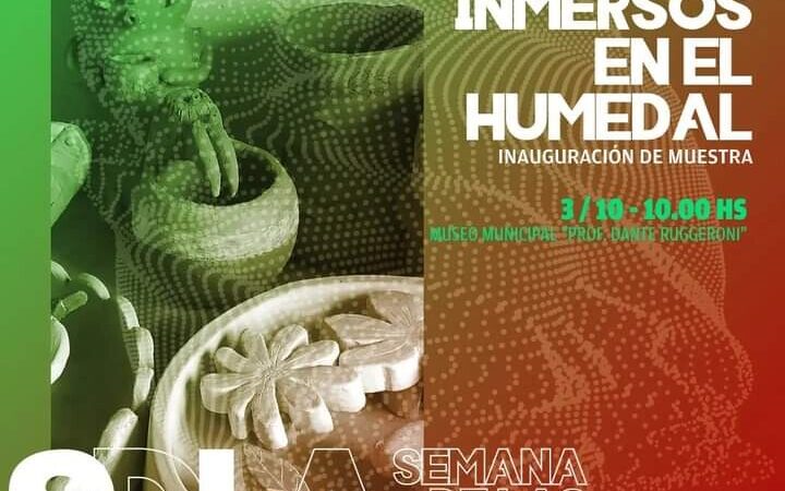 Inauguran Muestra «Inmerso en los Humedales» en el Museo Arqueológico Municipal