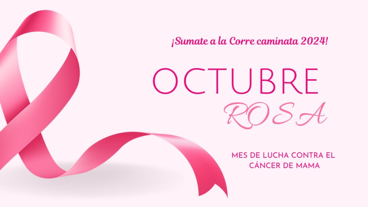 Corre Caminata Rosa 2024: sumate a la lucha contra el cáncer de mama