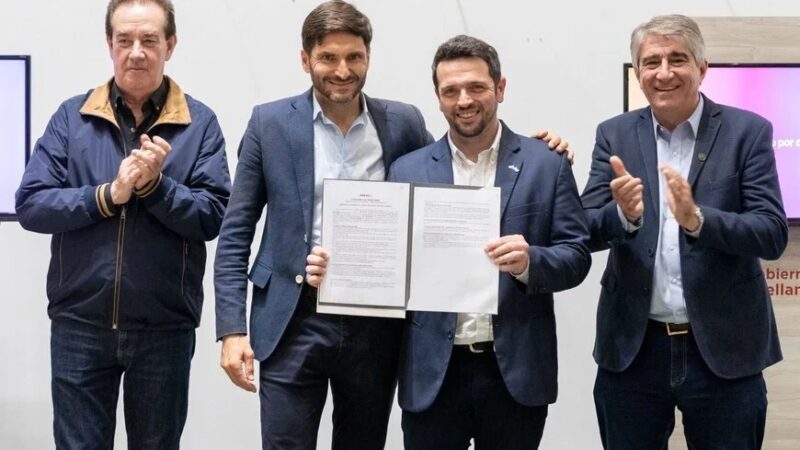 Avellaneda y Provincia firman convenios que impulsan el crecimiento