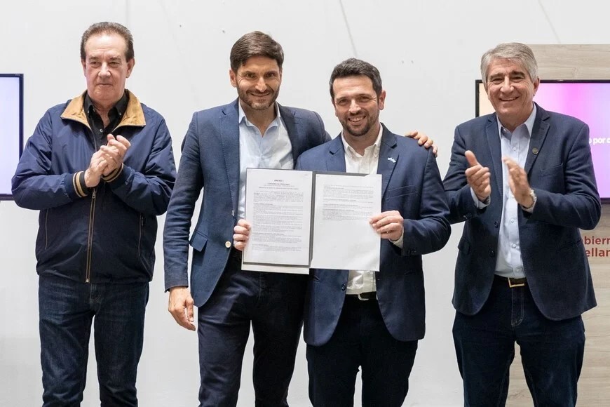 Avellaneda y Provincia firman convenios que impulsan el crecimiento