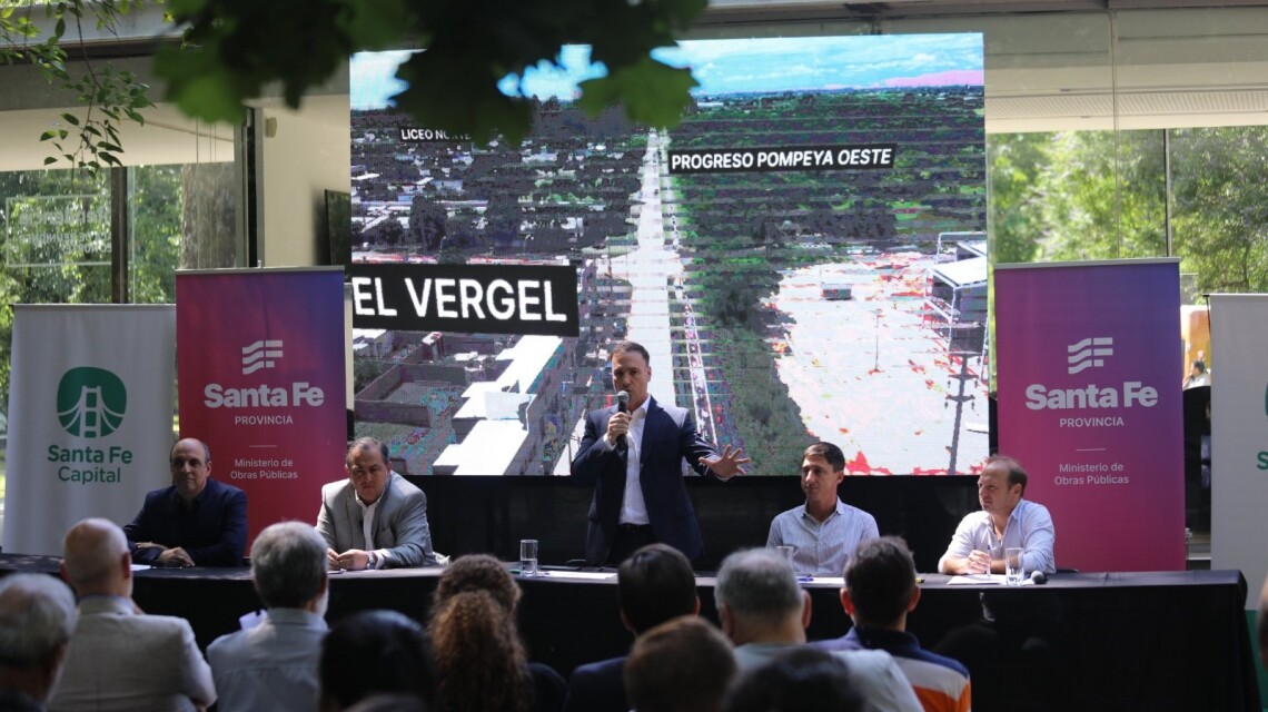 Acuerdo Capital: Provincia invierte más de $ 3 mil millones para pavimentar avenida Peñaloza